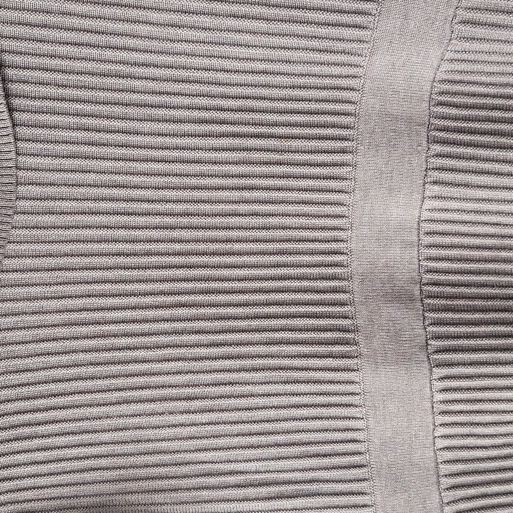 Studio One Brown Ribbed Knit Dress - Picture 5 of 12